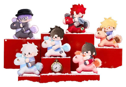 Link Click Mini Plüschfiguren Ride on Dreams Blind Box 13 cm Display (6)