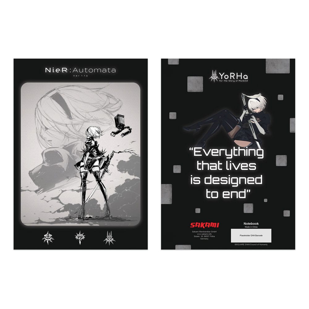 NieR: Automata Ver1.1a Notizbuch