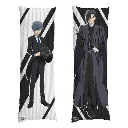 Black Butler Dakimakura Kissenbezug Sebastian & Ciel 150 x 50 cm