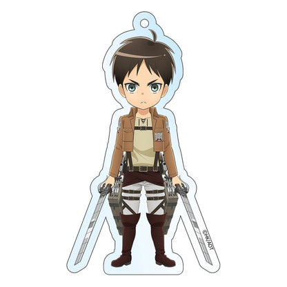 Attack on Titan Acryl Schlüsselanhänger Eren Holographic 8 cm