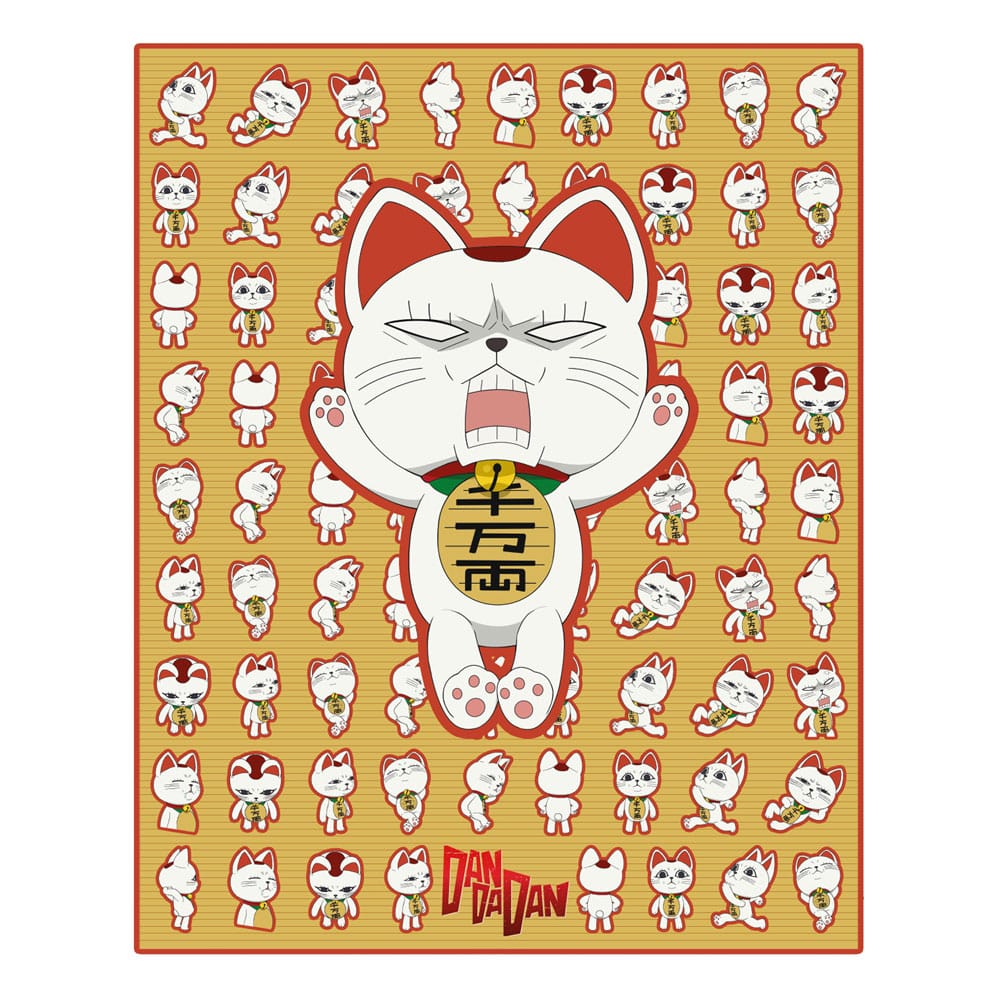 Dandadan Decke Turbo Granny (Maneki-neko) 120 x 153 cm
