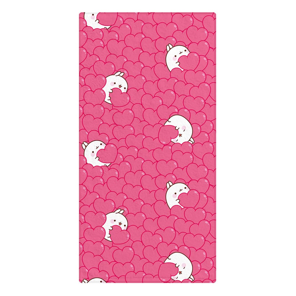 Molang Handtuch Hearts 150 x 75 cm