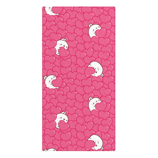Molang Handtuch Hearts 150 x 75 cm