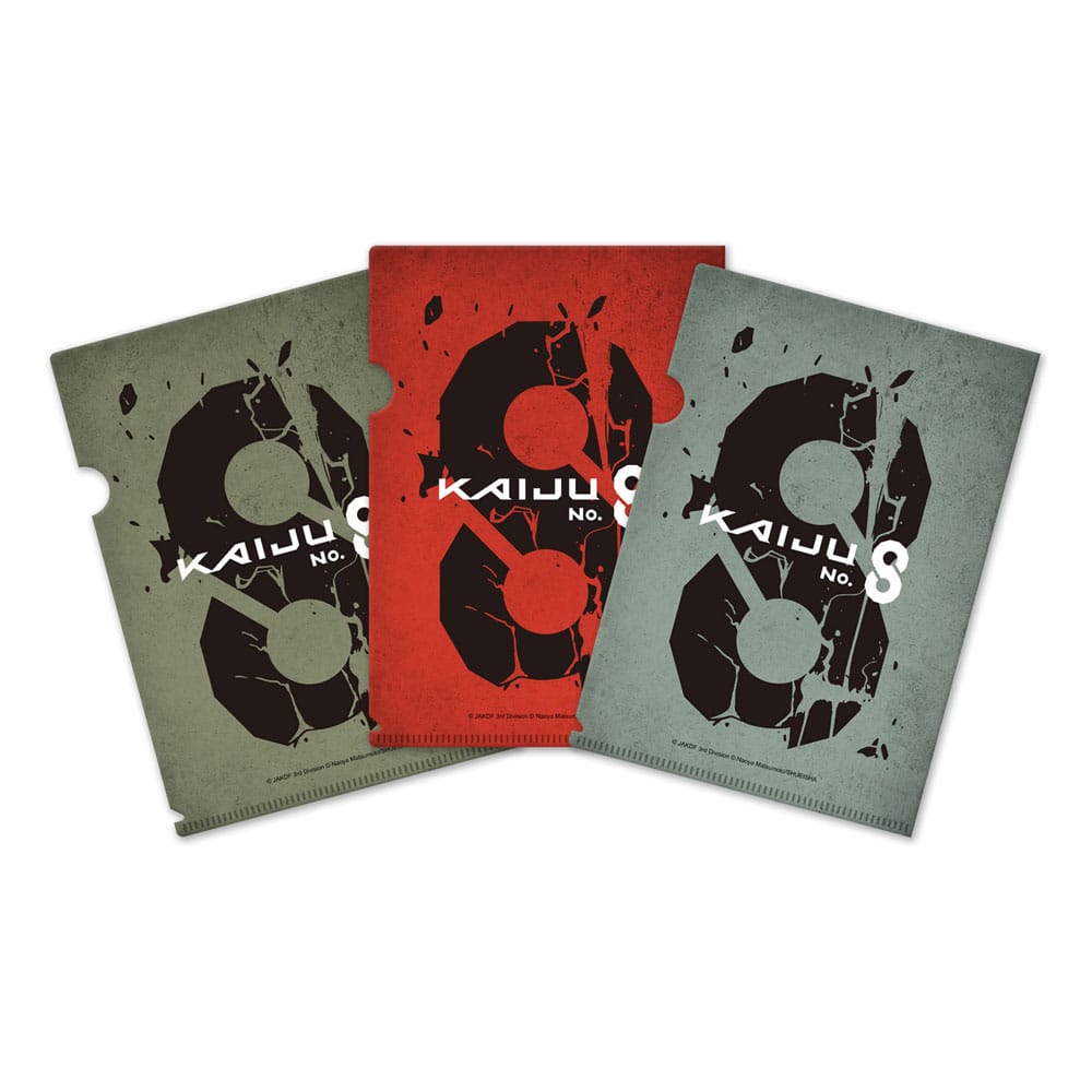 Kaiju No. 8 Klarsichthüllen 3er-Set Season 2