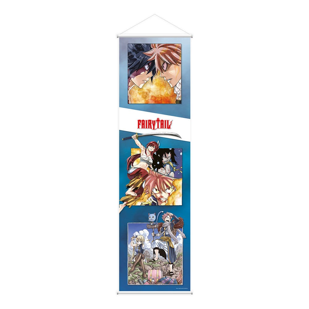 Fairy Tail Wandrolle Tenugui Manga Style 33 x 120 cm