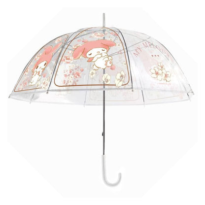 Sanrio Regenschirm My Melody Floral Garden Transparent