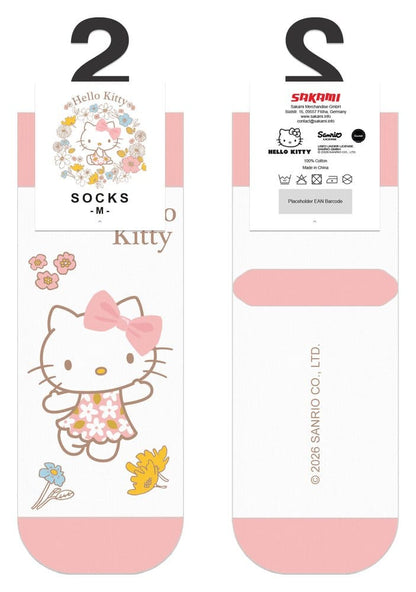Sanrio Socken Hello Kitty Buttercream Short 36-40