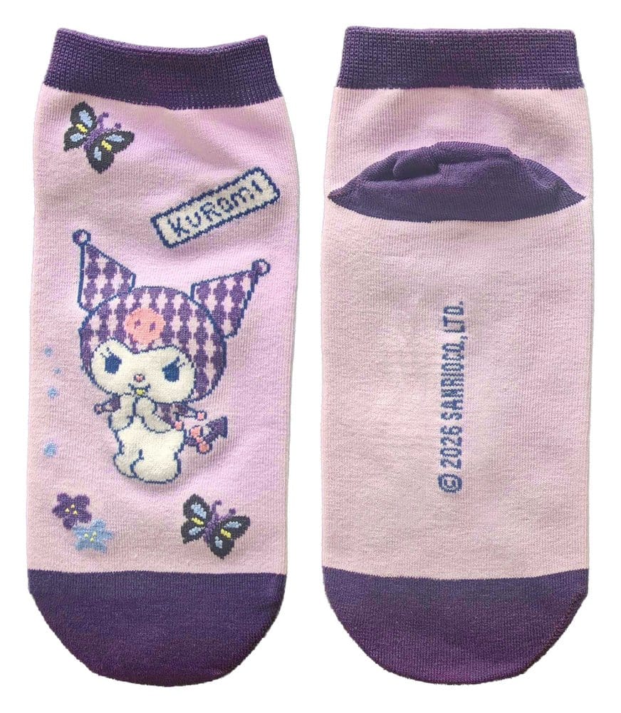 Sanrio Socken Kuromi Japanese Short 36-40