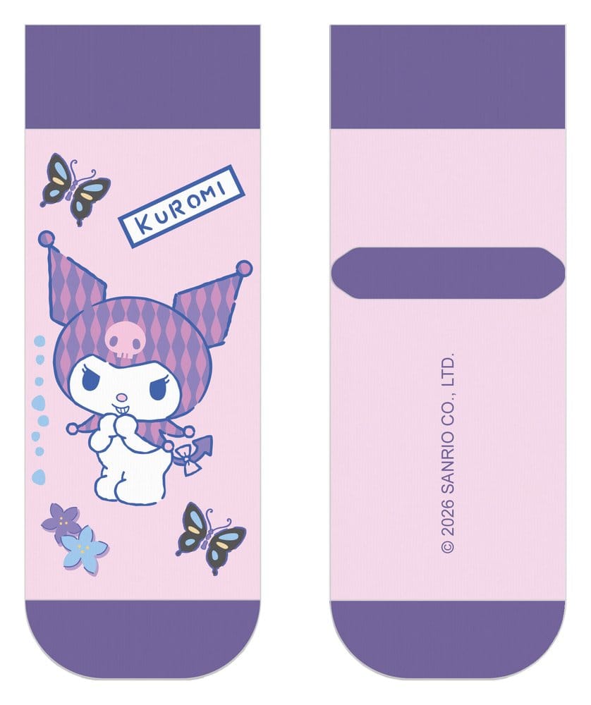 Sanrio Socken Kuromi Japanese Short 36-40
