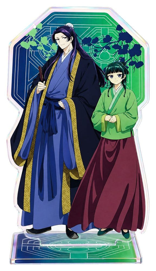 Die Tagebücher der Apothekerin - Holografischer Acryl-Aufsteller - Maomao & Jinshi (Normal Clothes)