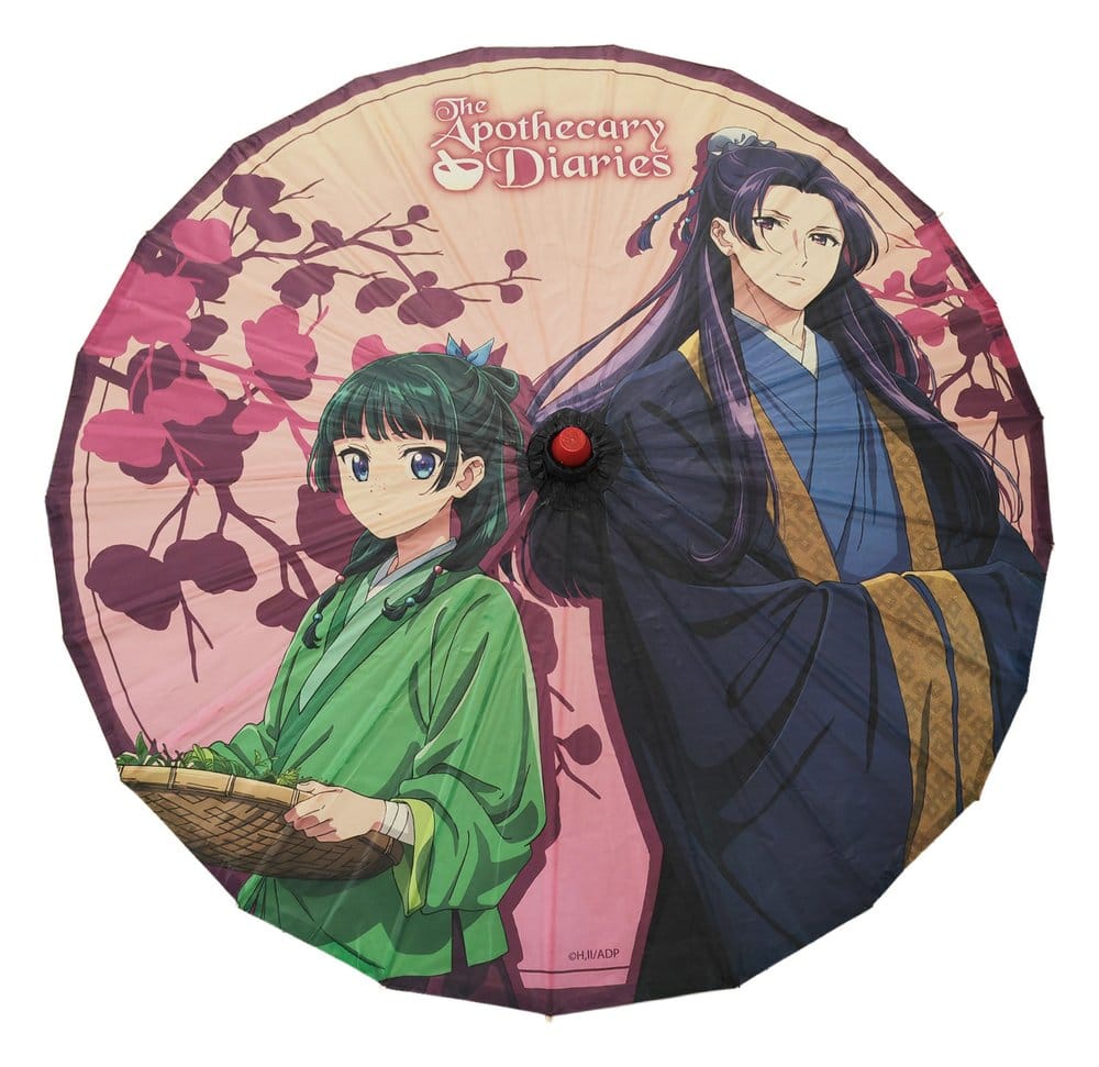 Die Tagebücher der Apothekerin Japanischer Papierschirm Maomao & Jinshi