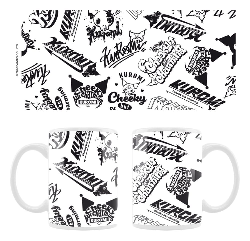 Sanrio Tasse Kuromi Street logos