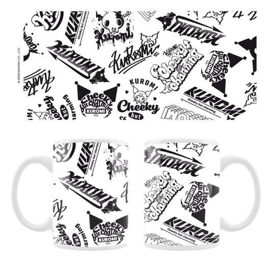 Sanrio Tasse Kuromi Street logos