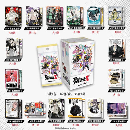 To Be Hero X Sammelkartenspiel  I Am A Hero Series Display *Chinesische Version*