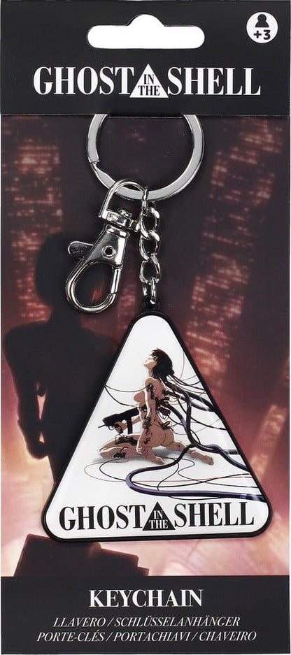 Ghost in the Shell Metall-Schlüsselanhänger Ruhende Motoko 14 cm