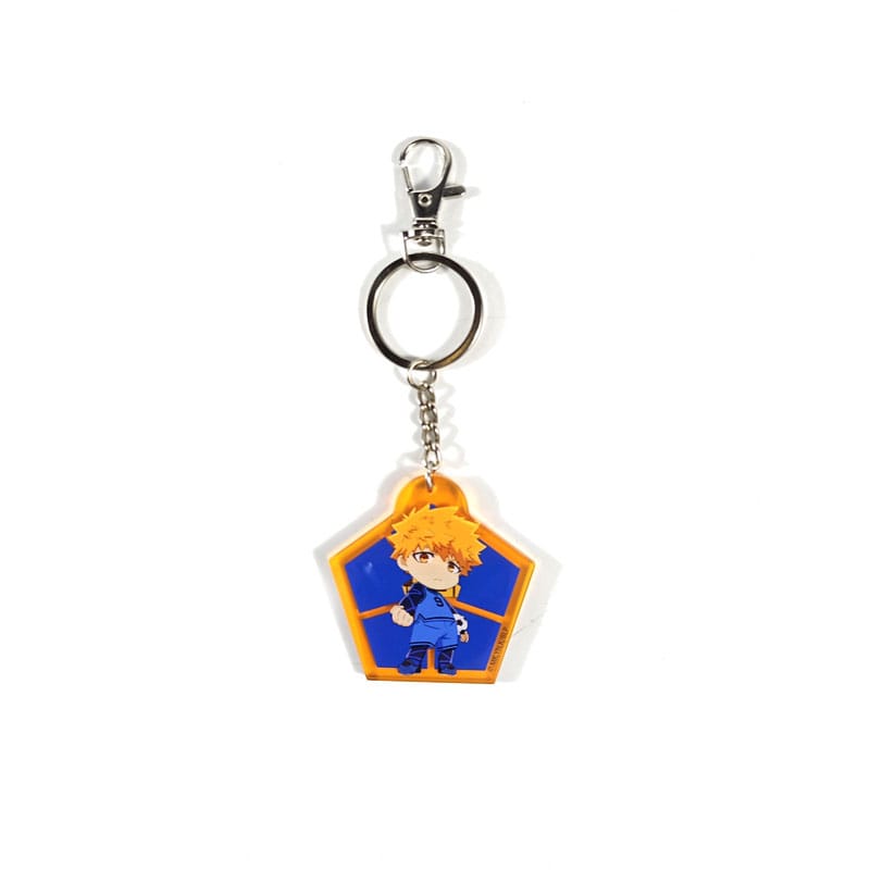 Blue Lock Acryl Schlüsselanhänger Rensuke Kunigami Chibi Style 5 cm
