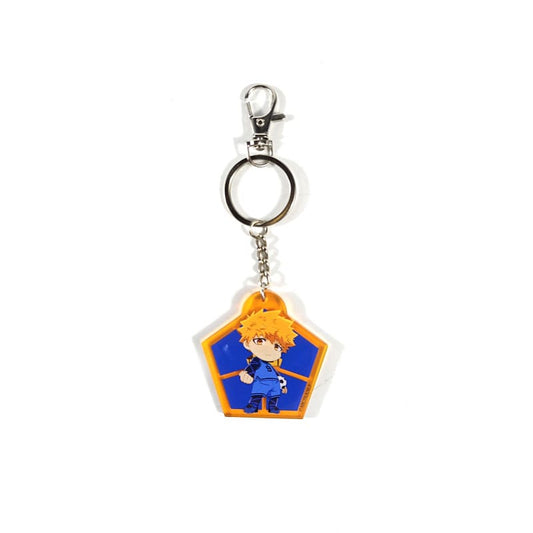Blue Lock Acryl Schlüsselanhänger Rensuke Kunigami Chibi Style 5 cm