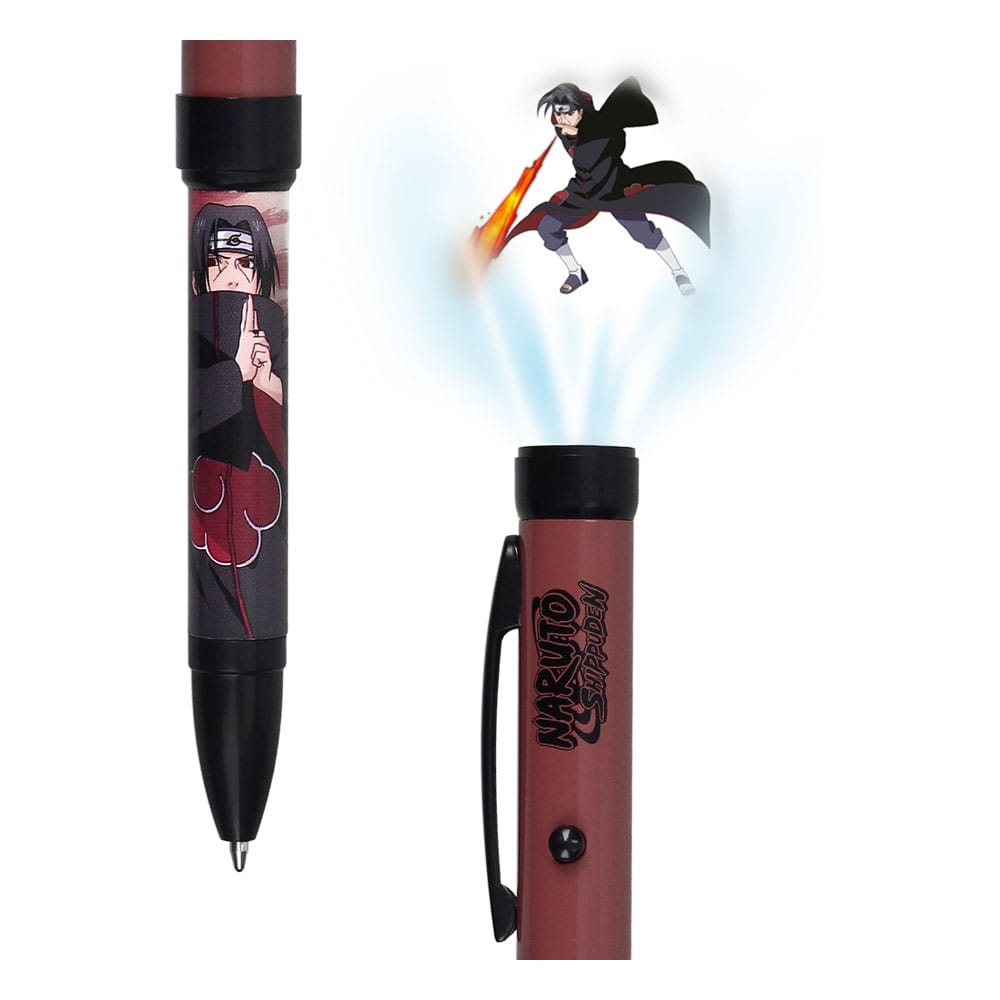 Naruto Shippuden Kugelschreiber mit Licht-Projektor Itachi