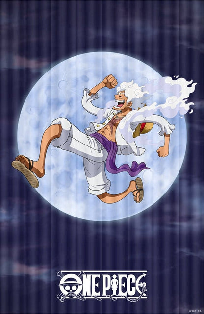 One Piece 3D Poster Monkey D. Ruffy Gear 5 38 x 58 cm