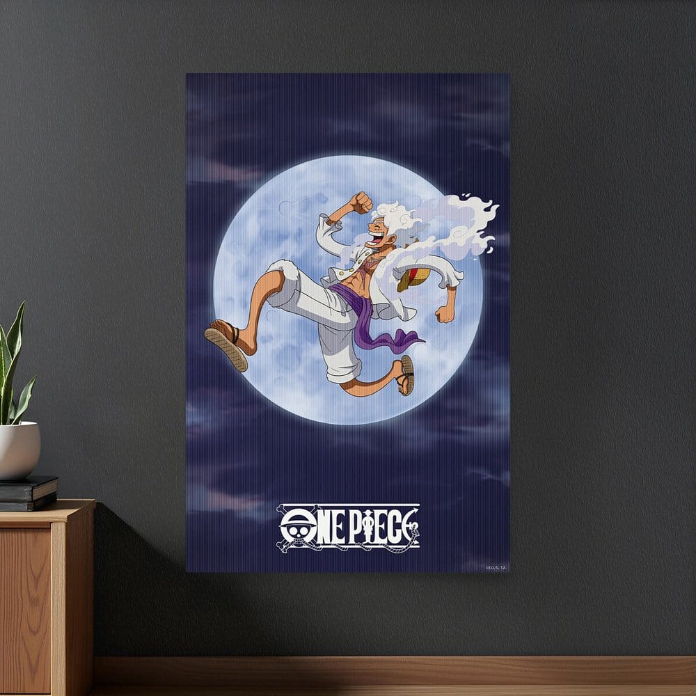 One Piece 3D Poster Monkey D. Ruffy Gear 5 38 x 58 cm