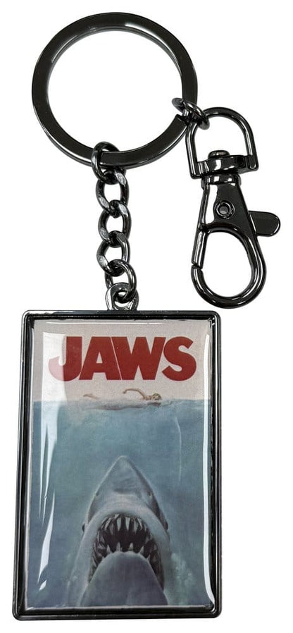 Der weiße Hai Schlüsselanhänger Jaws Poster 15 cm