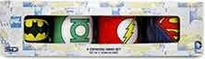 DC Comics Keramik Mini-Kaffeetassen Logos 8 cm Set (4)