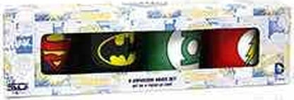DC Comics Keramik Mini-Kaffeetassen Logos 8 cm Set (4)