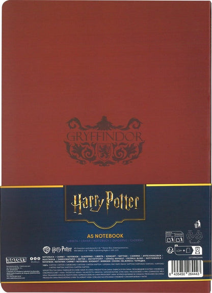 Harry Potter Softcover Notizbuch Gryffindor 21 cm
