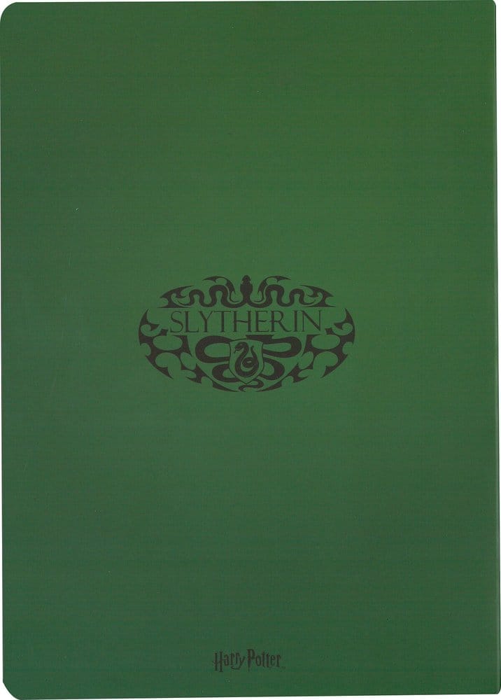 Harry Potter Softcover Notizbuch Slytherin 21 cm