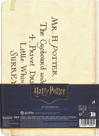 Harry Potter Hardcover Notizbuch Hogwarts-Brief 21 cm