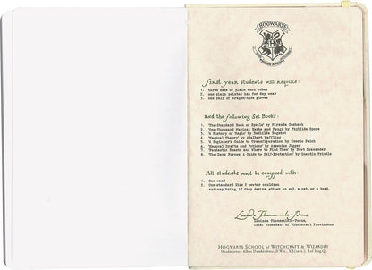 Harry Potter Hardcover Notizbuch Hogwarts-Brief 21 cm