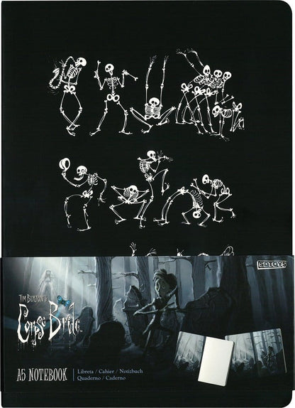 Corpse Bride Softcover Notizbuch Skelett ver. B 21 cm