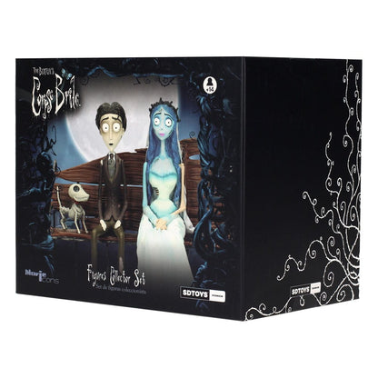 Corpse Bride Geschenkbox Figur & Schlüsselanhänger Victor & Emily