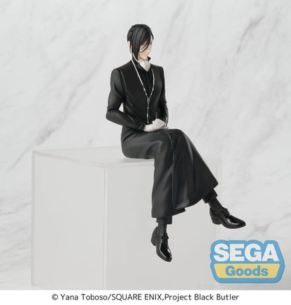 Black Butler: Boarding School Arc PM Perching PVC Statue Sebastian Michaelis 16 cm