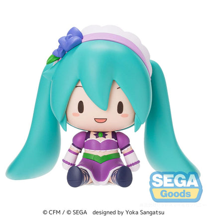 Character Vocal Series 01: Hatsune Miku Fuwa Petit Chibi Figur Hatsune Miku x Love and Berry Dress Up and Dance! Sparkly Purple 8 cm