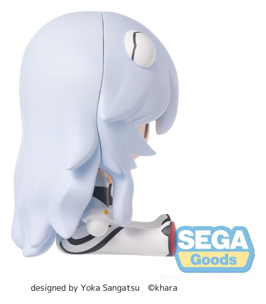 Evangelion: 3.0+1.0 Thrice Upon a Time Fuwa Petit Chibi Figur Rei: Long Hair 8 cm