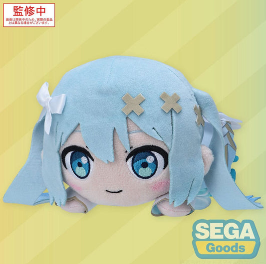 COLORFUL STAGE! The Movie: A Miku Who Can't Sing Nesoberi Lay-Down Plüschfigur Hatsune Miku Unshuttered Sekai 16 cm