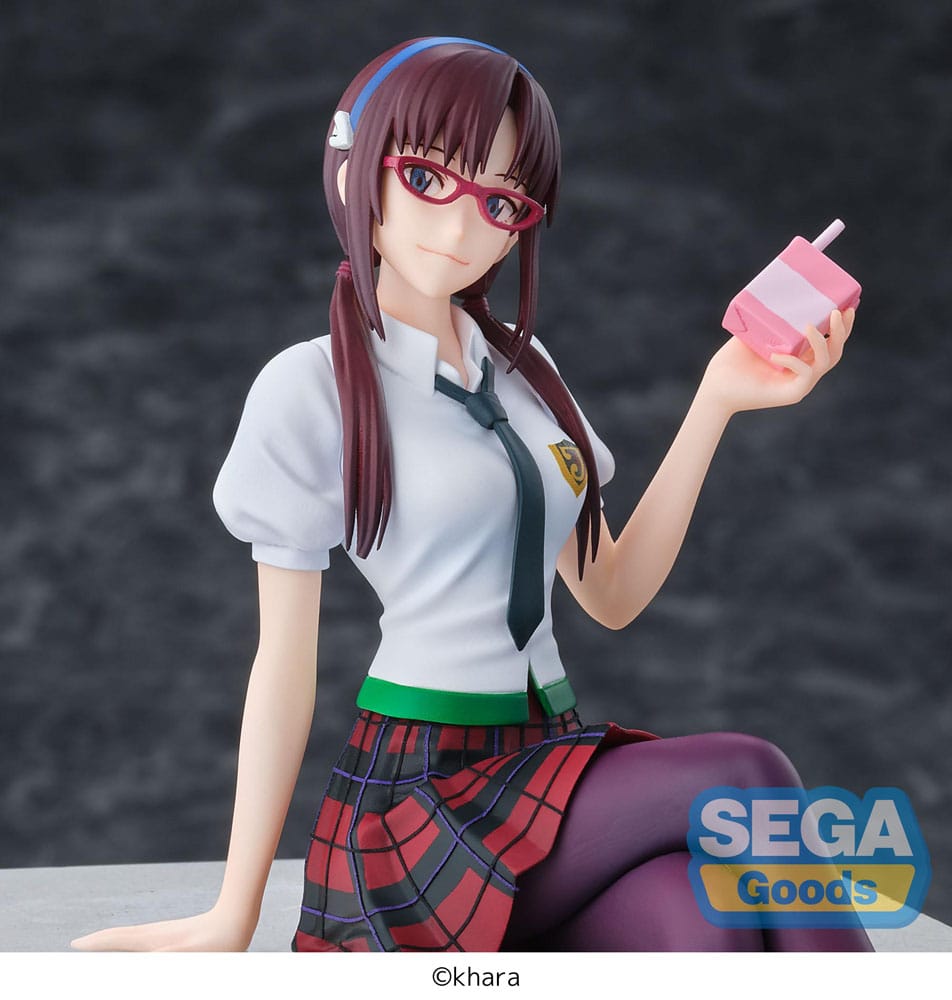 Evangelion: New Theatrical Edition PM Perching PVC Statue Mari Makinami Illustrious 14 cm
