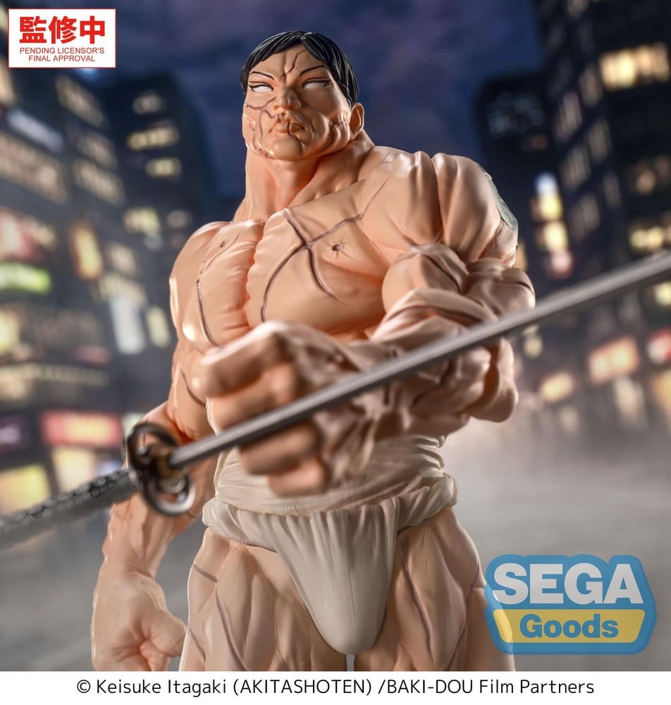 Baki-Dou Luminasta PVC Figur Kaoru Hanayama 23 cm