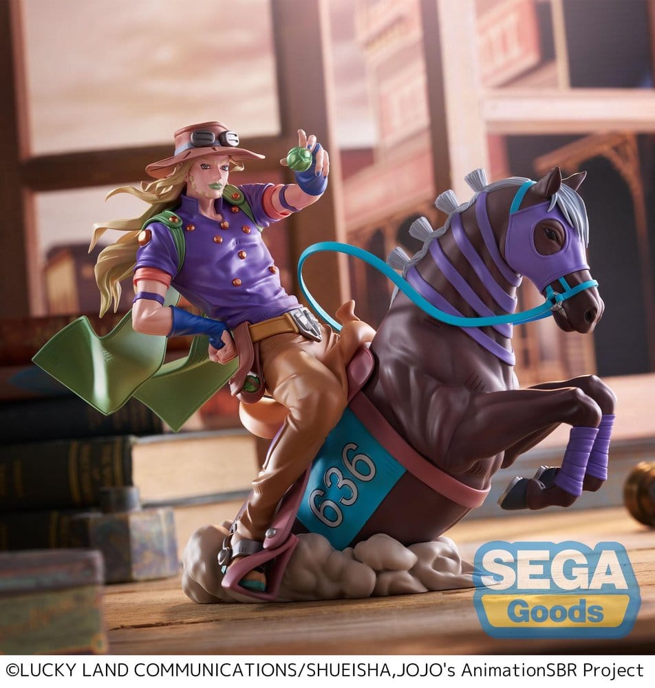JoJo's Bizarre Adventure: Steel Ball Run XrossLinkMAX PVC Figur Gyro Zeppeli 18 cm