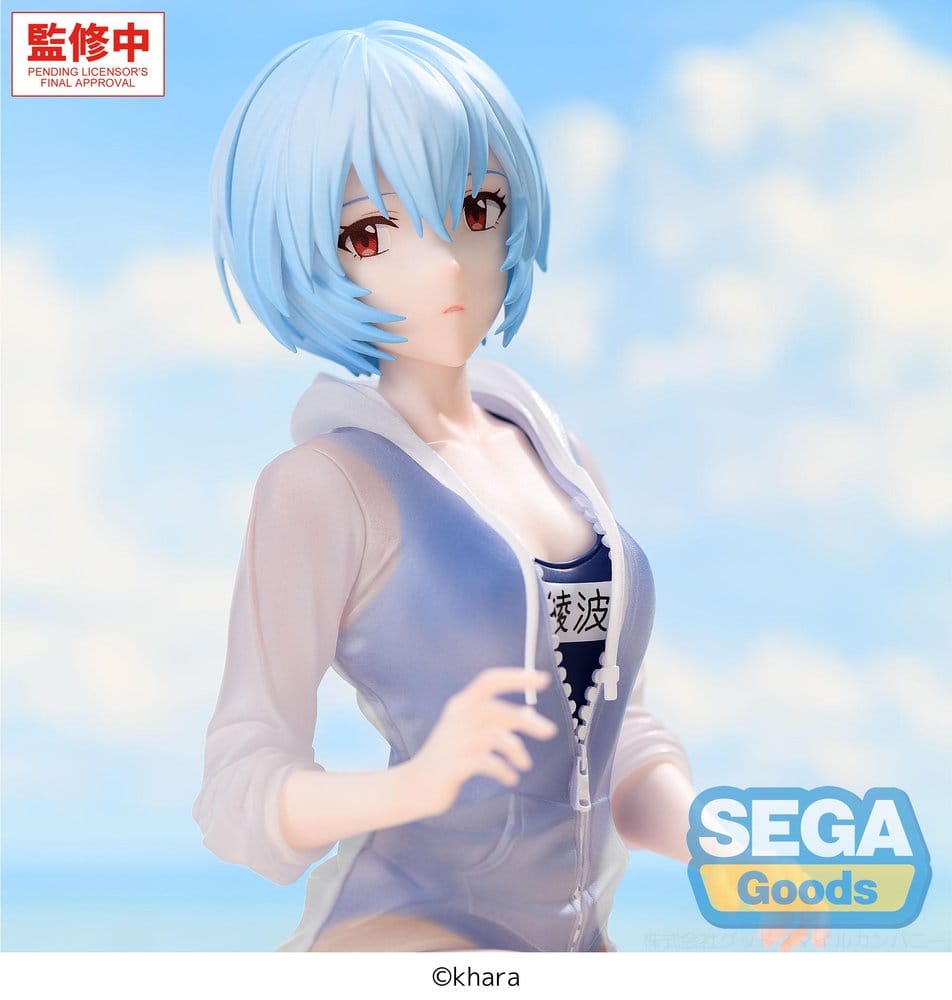Rebuild of Evangelion Yumemirize PVC Figur Rei Ayanami School Swimsuit Ver. 13 cm