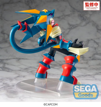 Mega Man Battle Network Luminasta PVC Figur Mega Man Gregar Beast 17 cm