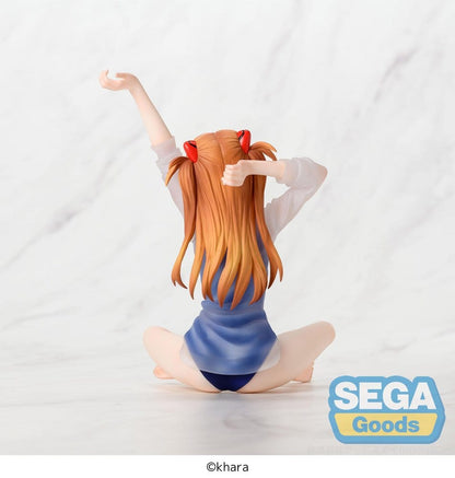 Rebuild of Evangelion Yumemirize PVC Figur Asuka Shikinami Langley School Swimsuit Ver. 16 cm