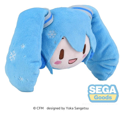 Snow Miku Fuwa Petit Plüschfigur Face Mascot