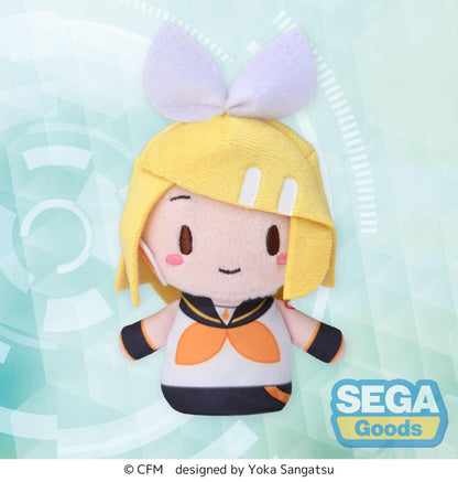 Kagamine Rin & Len Fuwa Petit Plüschfigur Kagamine Rin Finger Mascot 10 cm