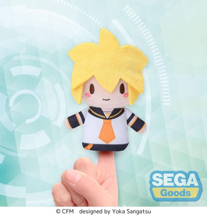 Kagamine Rin & Len Fuwa Petit Plüschfigur Kagamine Len Finger Mascot 10 cm