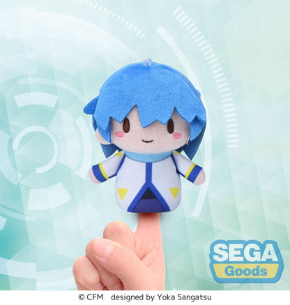 Vocaloid Fuwa Petit Plüschfigur Kaito Finger Mascot 10 cm
