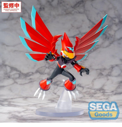 Mega Man Battle Network Luminasta PVC Figur Mega Man Falzar Beast 19 cm