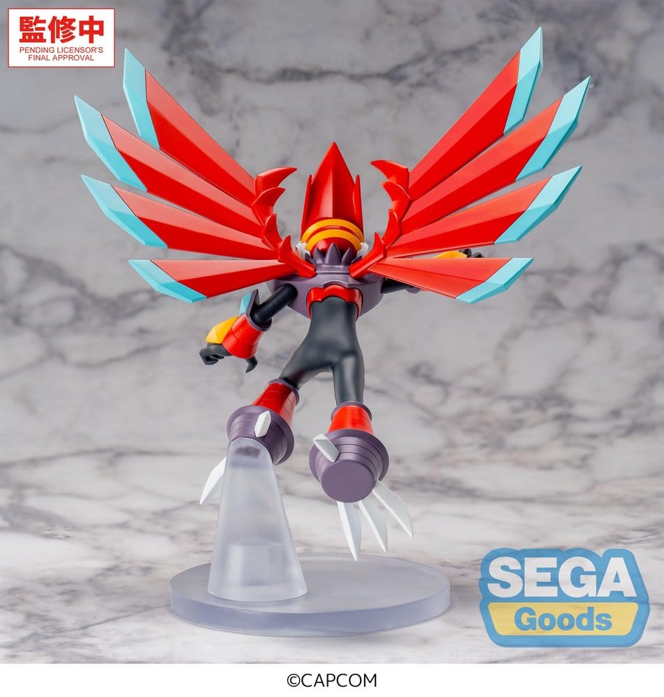 Mega Man Battle Network Luminasta PVC Figur Mega Man Falzar Beast 19 cm