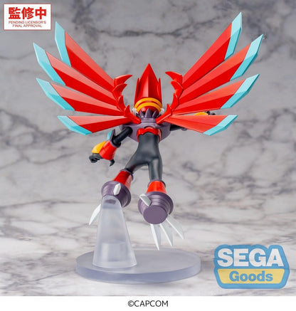 Mega Man Battle Network Luminasta PVC Figur Mega Man Falzar Beast 19 cm